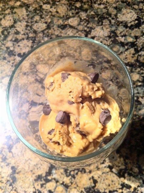 Magic infused cup of protein ice cream